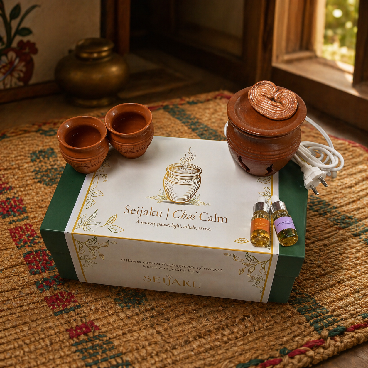 The Calm Ritual: A 2-Min Evening Reset with Kolkata Chai Calm Box