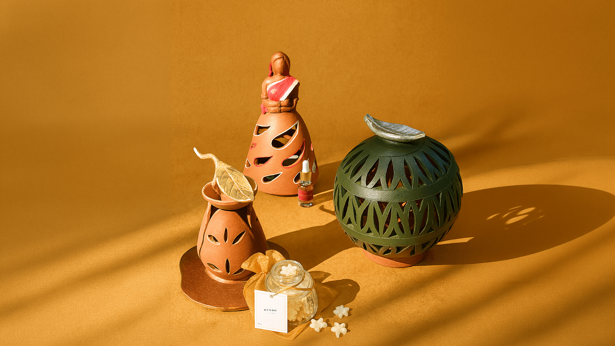 Seasonal drop editorial image for Character before clay